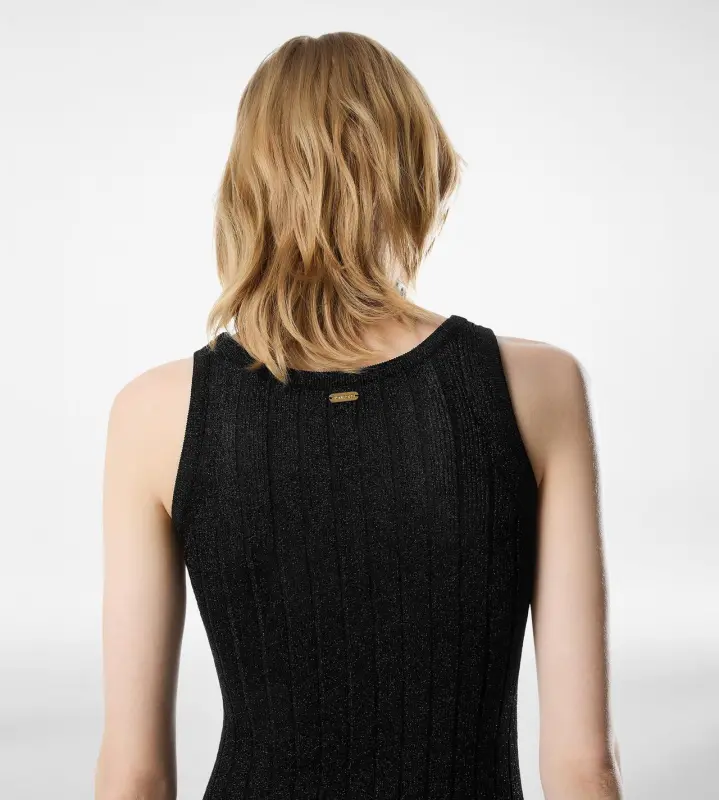 ANKLE LENGTH VEST DRESS WITH TOM FORD METAL PLAQUE online